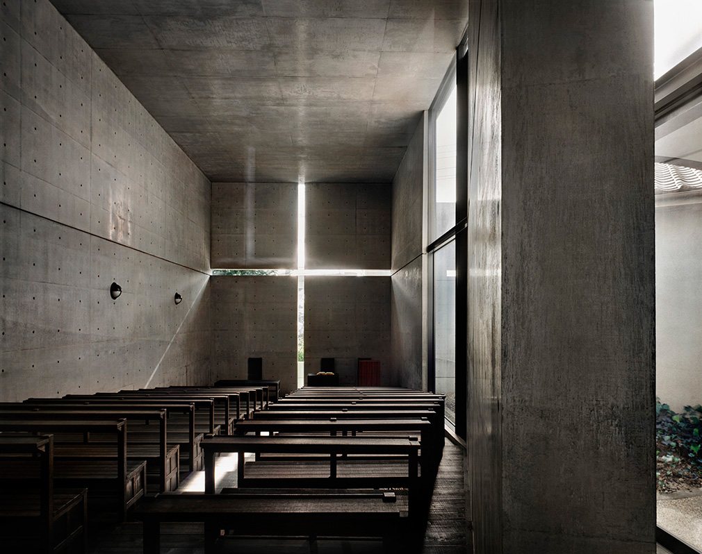 Tadao Ando, Church of the Light, Ibaraki, Osaka, Japan, 1989, Photograph © Copyright Richard Pare