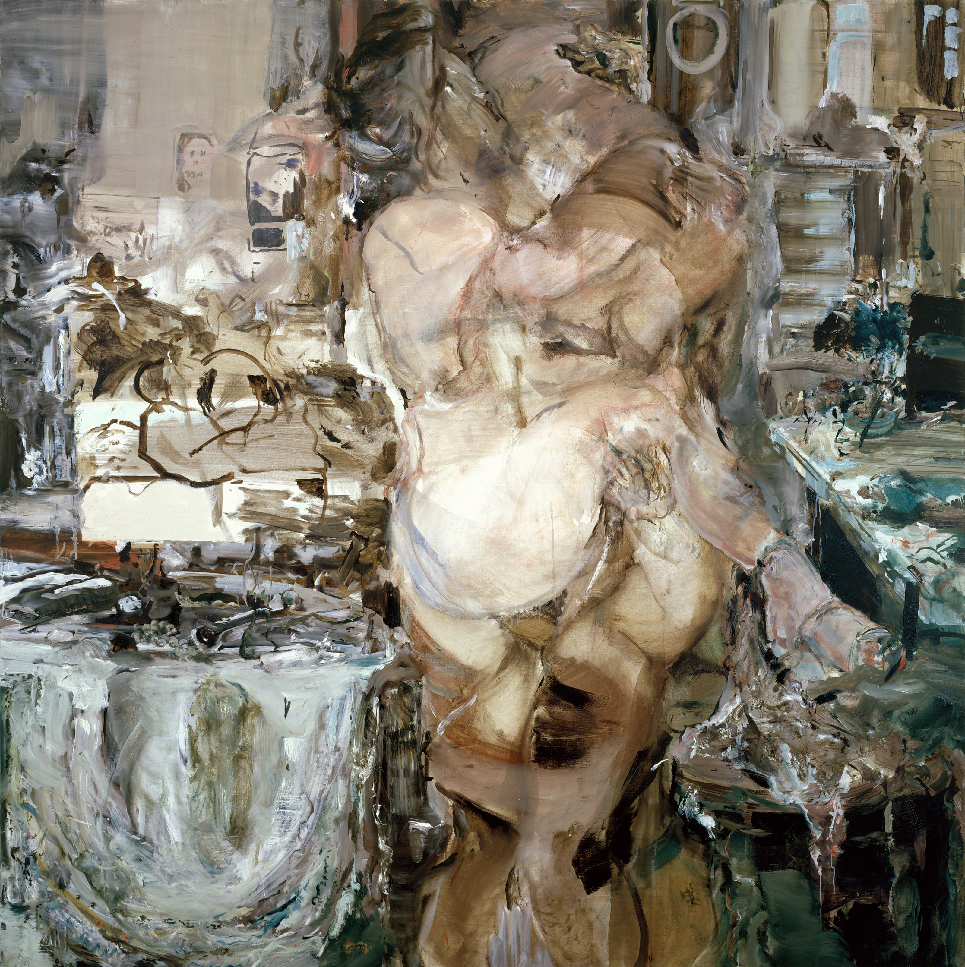 Cecily Brown, New Louboutin Pumps, 2005, oil on linen, 206 x 205 cm.