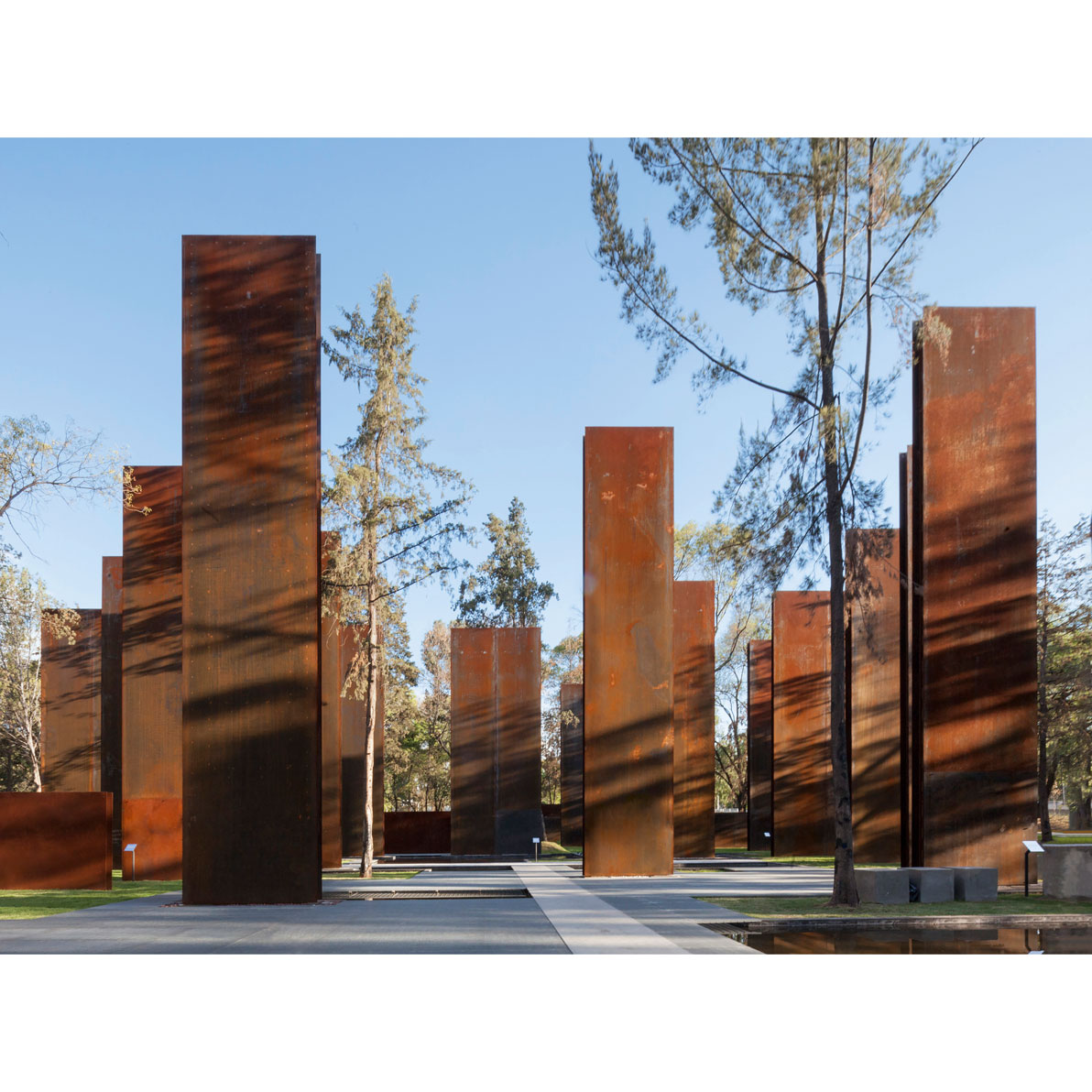 Memorial to the Victims of Violence in Mexico, Mexico City, Mexico, Gaeta-Springall Arquitectos (2012). Picture credit: Gaeta Springall Arquitectos