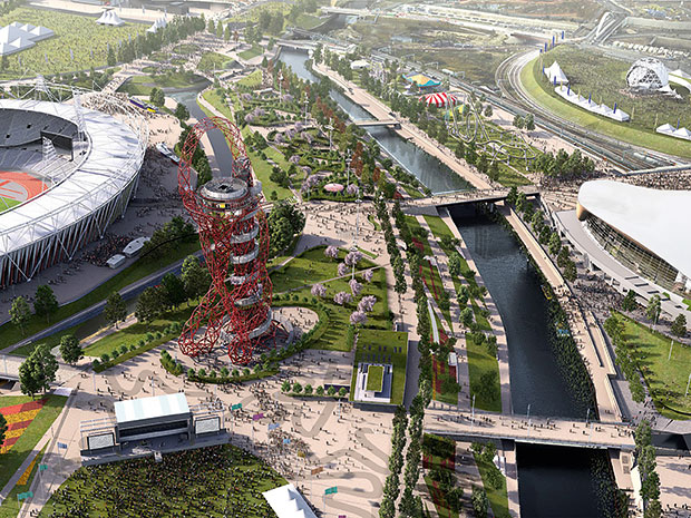 James Corner, James Corner Field Operations, New York, NY, USA: South Park at Queen Elizabeth Olympic Park, London, England, UK (2015) - photo courtesy London Legacy Development Corporation