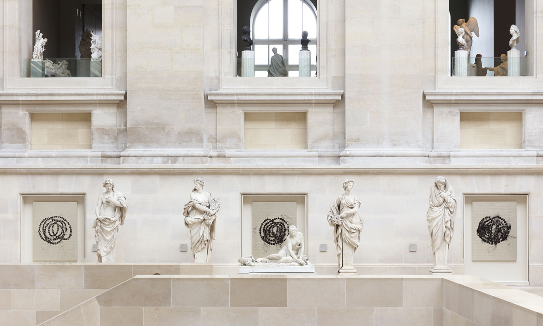 La Rose du Louvre, Paris 2019, by Jean-Michel Othoniel