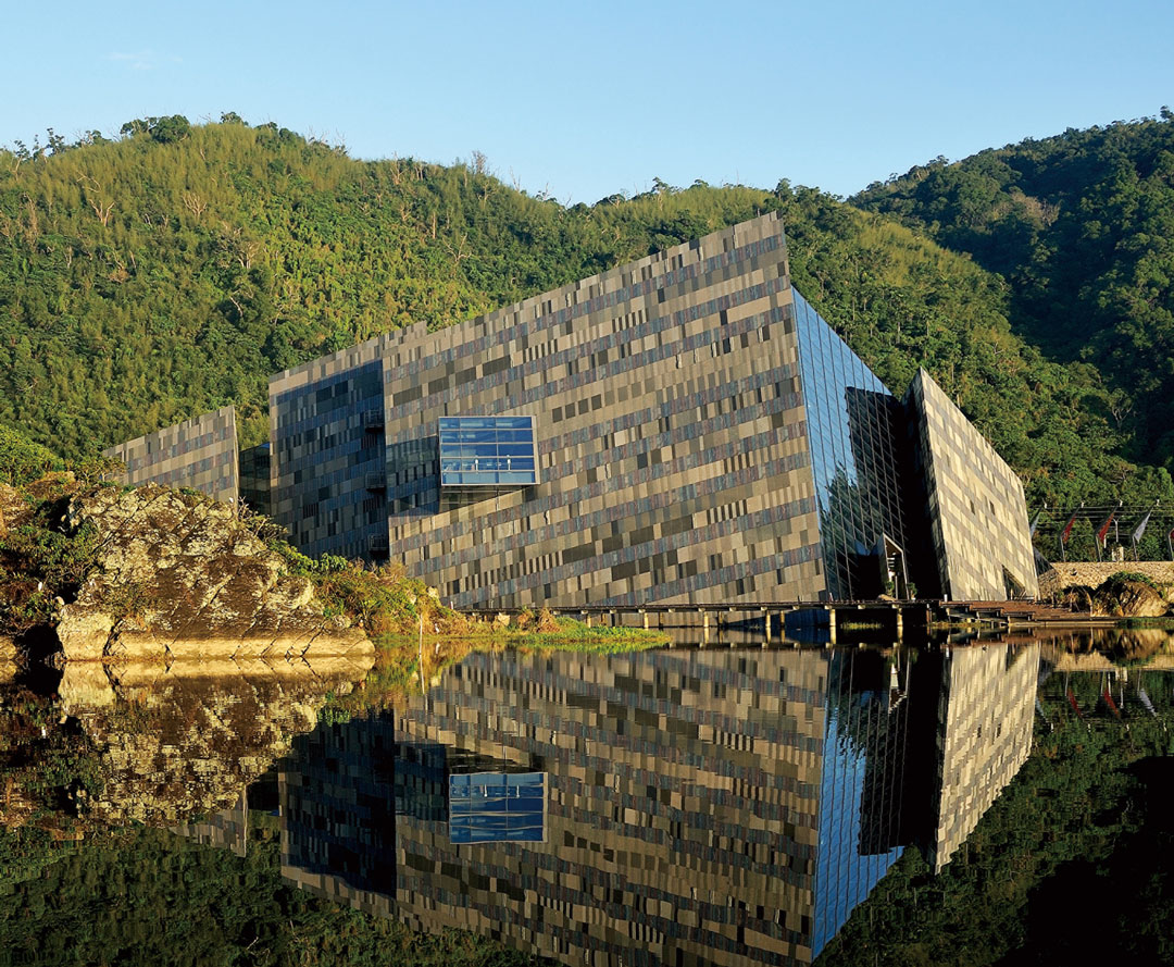 Lanyang Museum, Yilan, Yilan County, Taiwan, 2010, by Kris Yao of Artech. As featured in Stone