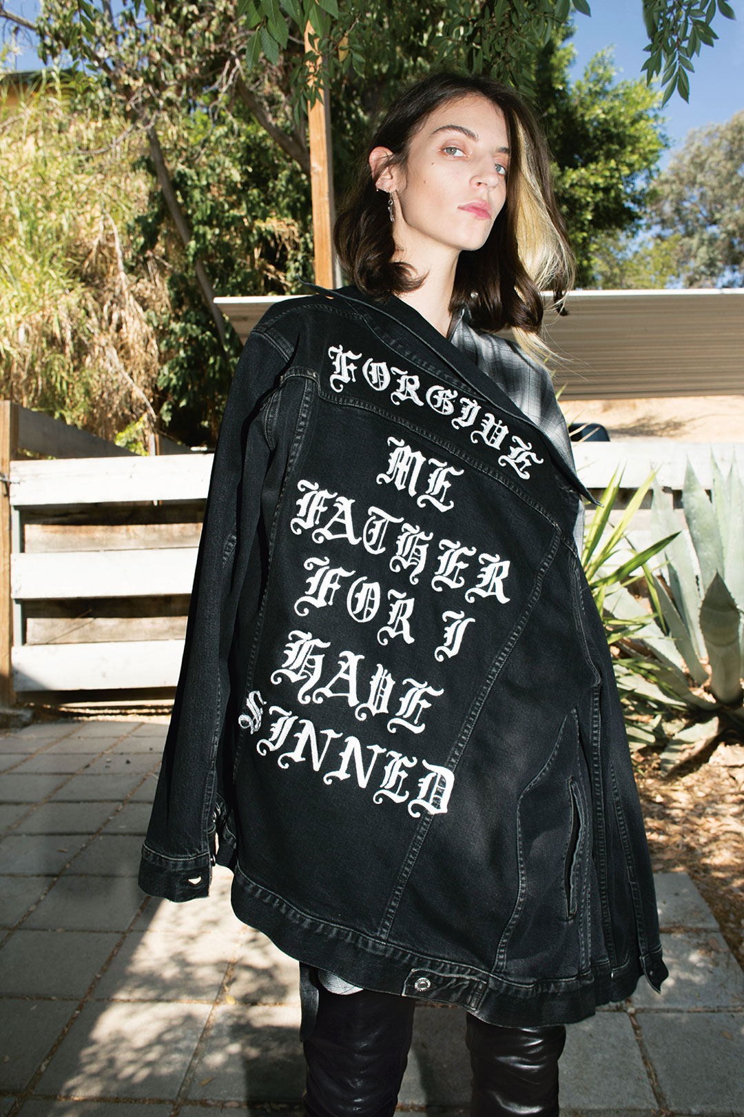 Ali Fatourechi: Adaptation. Spring/Summer 2017 collection, “Forgive Me,” modeled by Ilana Kozlov and styled by Chloe Bartoli. Photo by Skylar Williams. Alll images from Fashion in LA