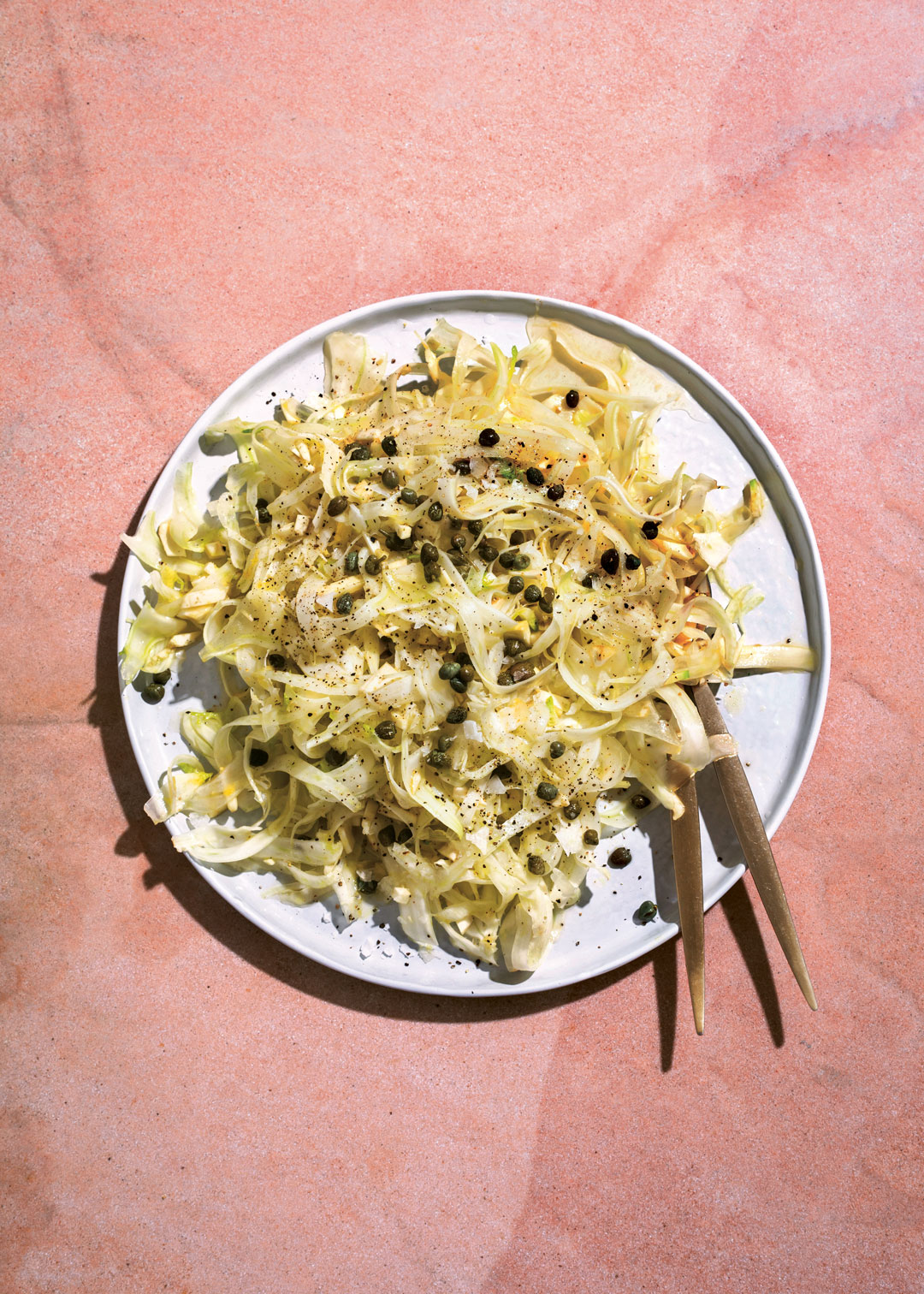 Fennel and artichoke salad