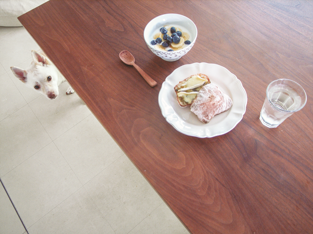 Another Natsuko breakfast. From Bread and a Dog