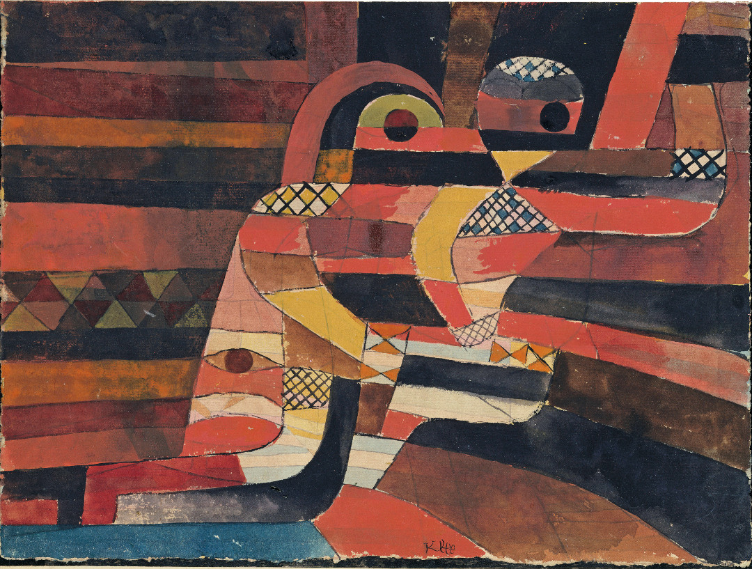 Lovers (1920) by Paul Klee, as reproduced in The Art of the Erotic