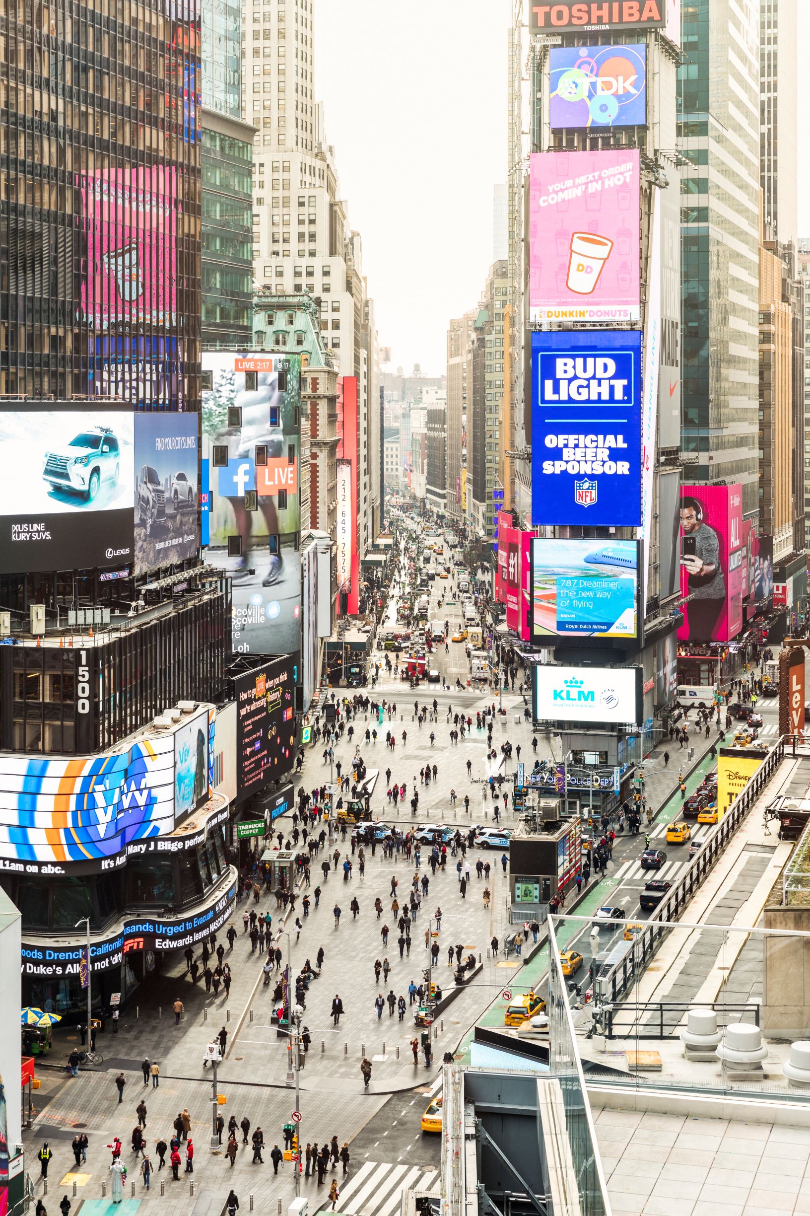 Times Square, 2017, New York City, New York, United States, by Snøhetta. Picture © Michael Grimm, from Snøhetta: Collective Intuition. 