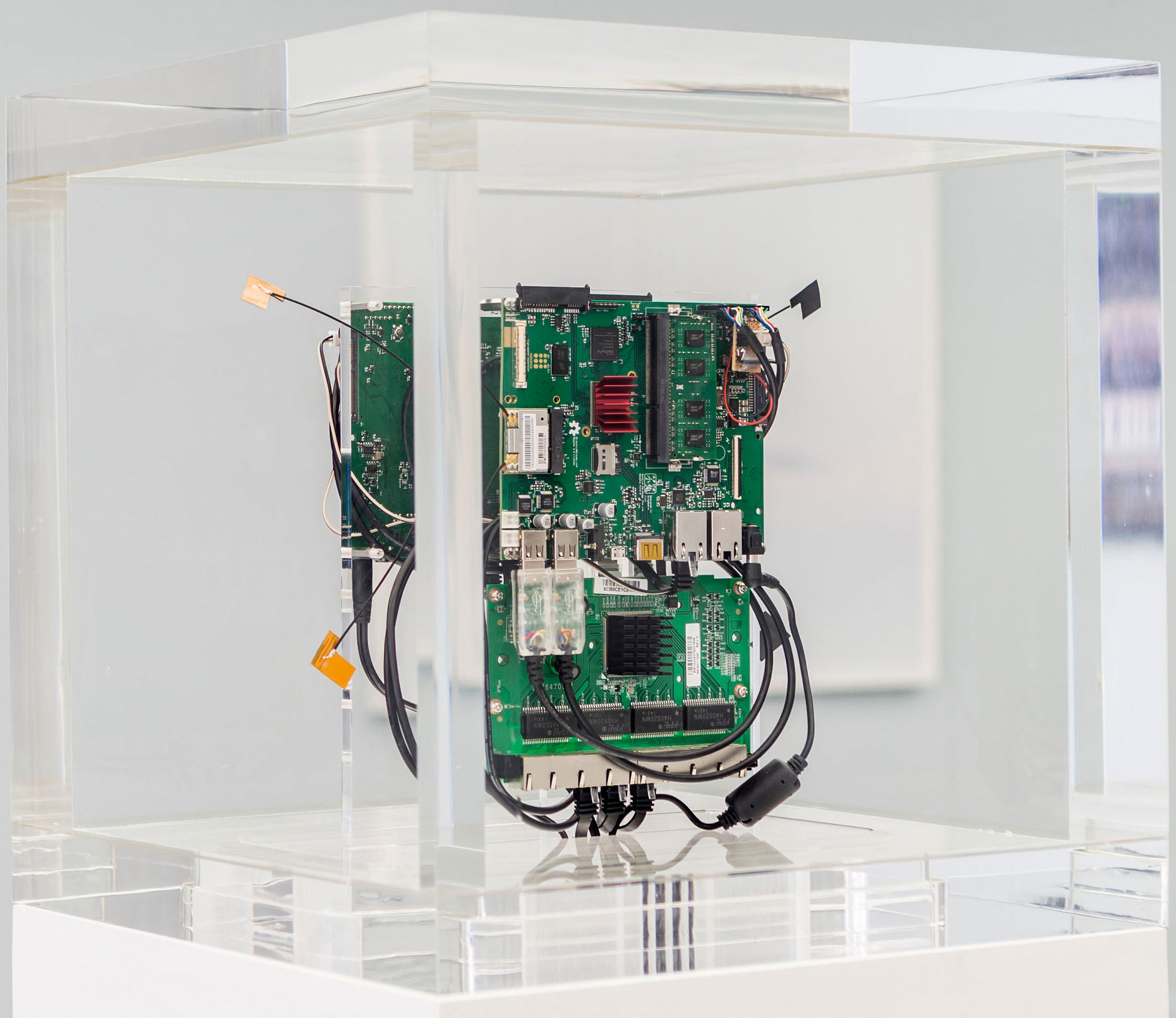 Autonomy Cube (2015) by Trevor Paglen