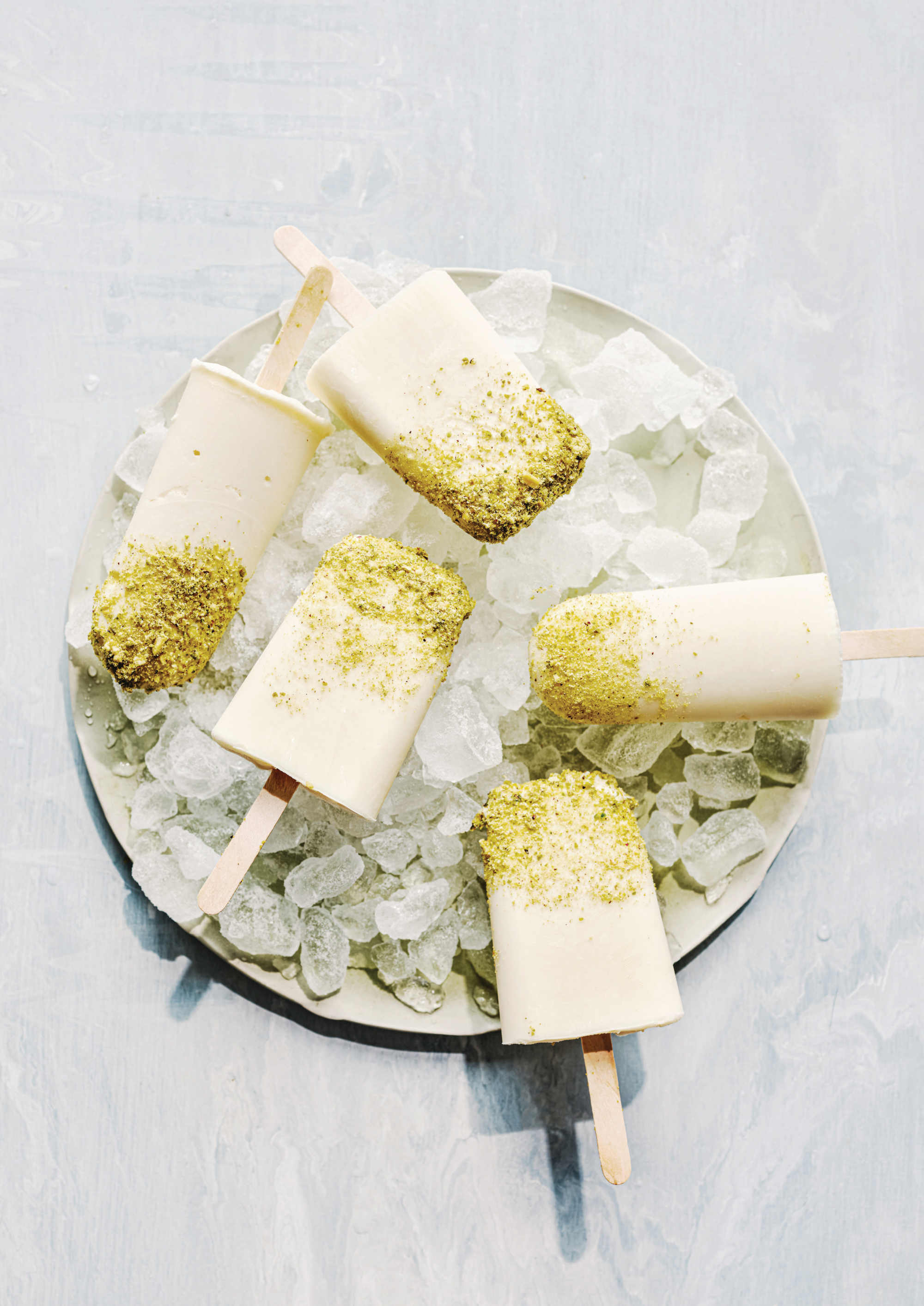 Yogurt and honey ice pops. Photography: Liz and Max Haarala Hamilton. From Middle Eastern Sweets