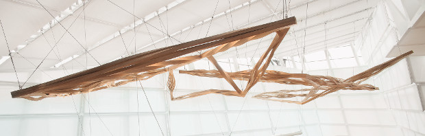 Sculpture by Richard Deacon. From Peter Marino: Art and Architecture