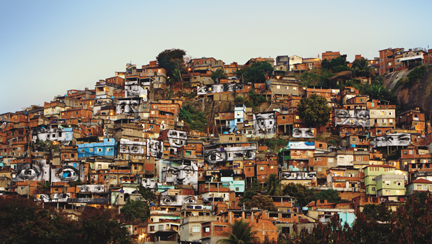 Women are Heroes: Morro da Providência favela, Rio de Janeiro, Brazil, 2008. From JR: Can Art Change The World
