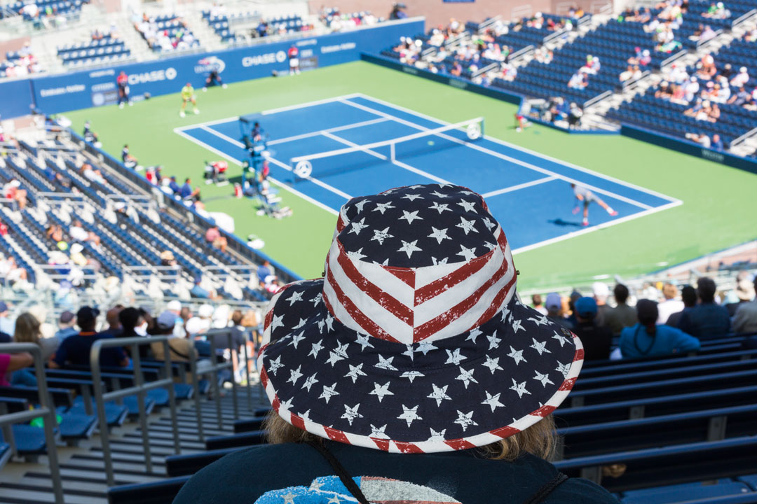 US Open, New York, USA, 2017, by Martin Parr