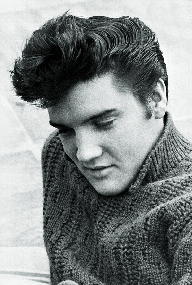 Elvis Presley, 1956. From The Barber Book. © Getty Images / Michael Ochs Archives