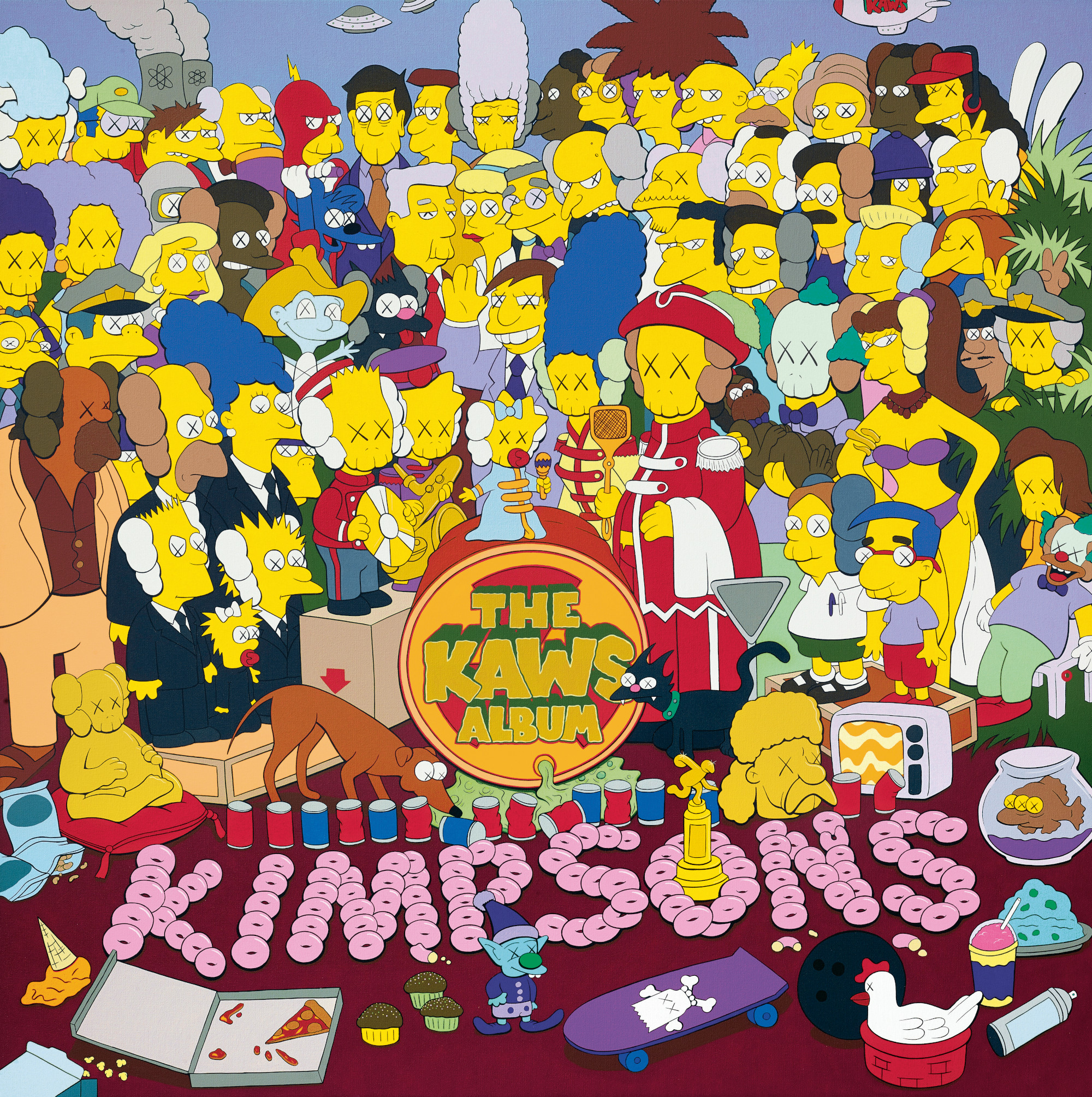 Homer Simpson, KAWS and the cartoon mind, art, Agenda