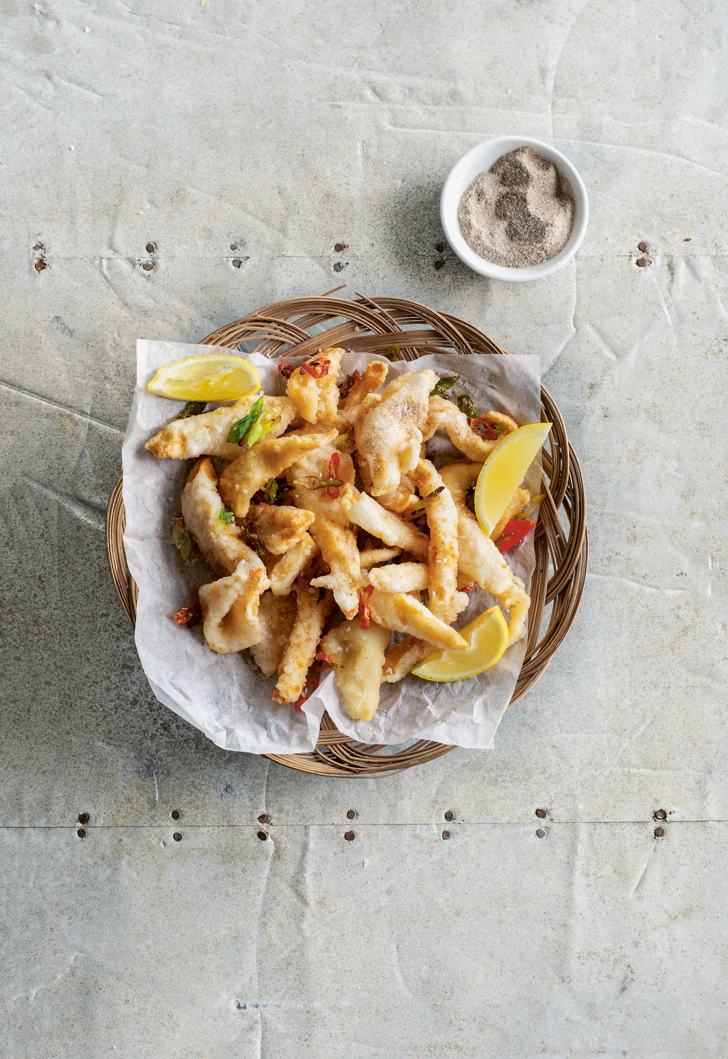 Salt and pepper squid, from Australia: The Cookbook