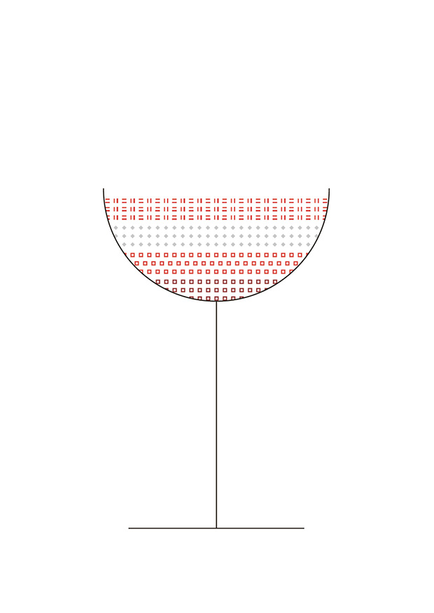 Illustration to accompany the Paper Plane cocktail from Regarding Cocktails. Something for an ex-girlfriend?