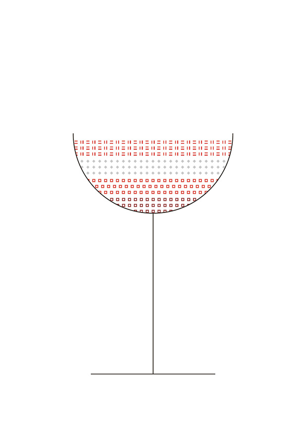 Illustration to accompany the Paper Plane cocktail from Regarding Cocktails. Something for an ex-girlfriend?