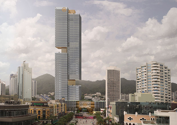 OMA's Prince Plaza, Shenzhen. Image courtesy OMA