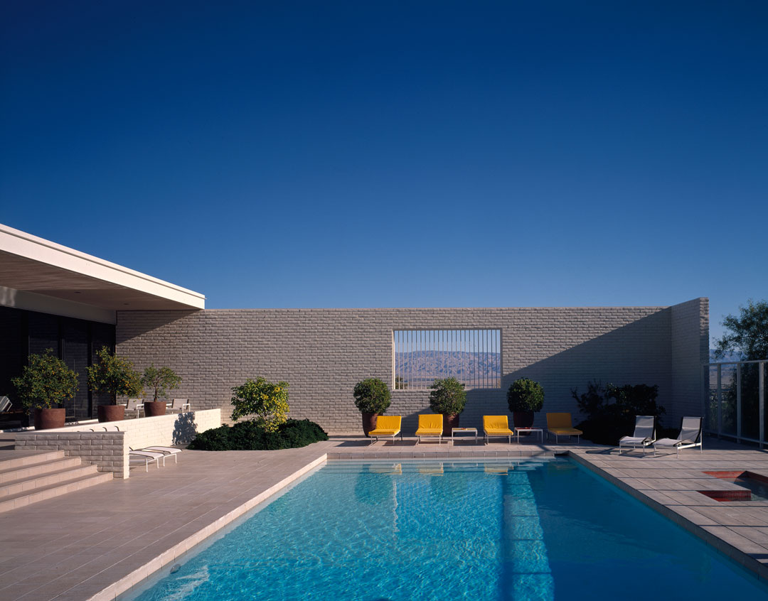 Craig Ellwood, Palevsky House, Palm Springs, 1971. Picture credit: courtesy of the Estate of Marvin Rand