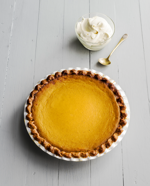 Pumpkin pie, as featured in What to Bake & How to Bake It