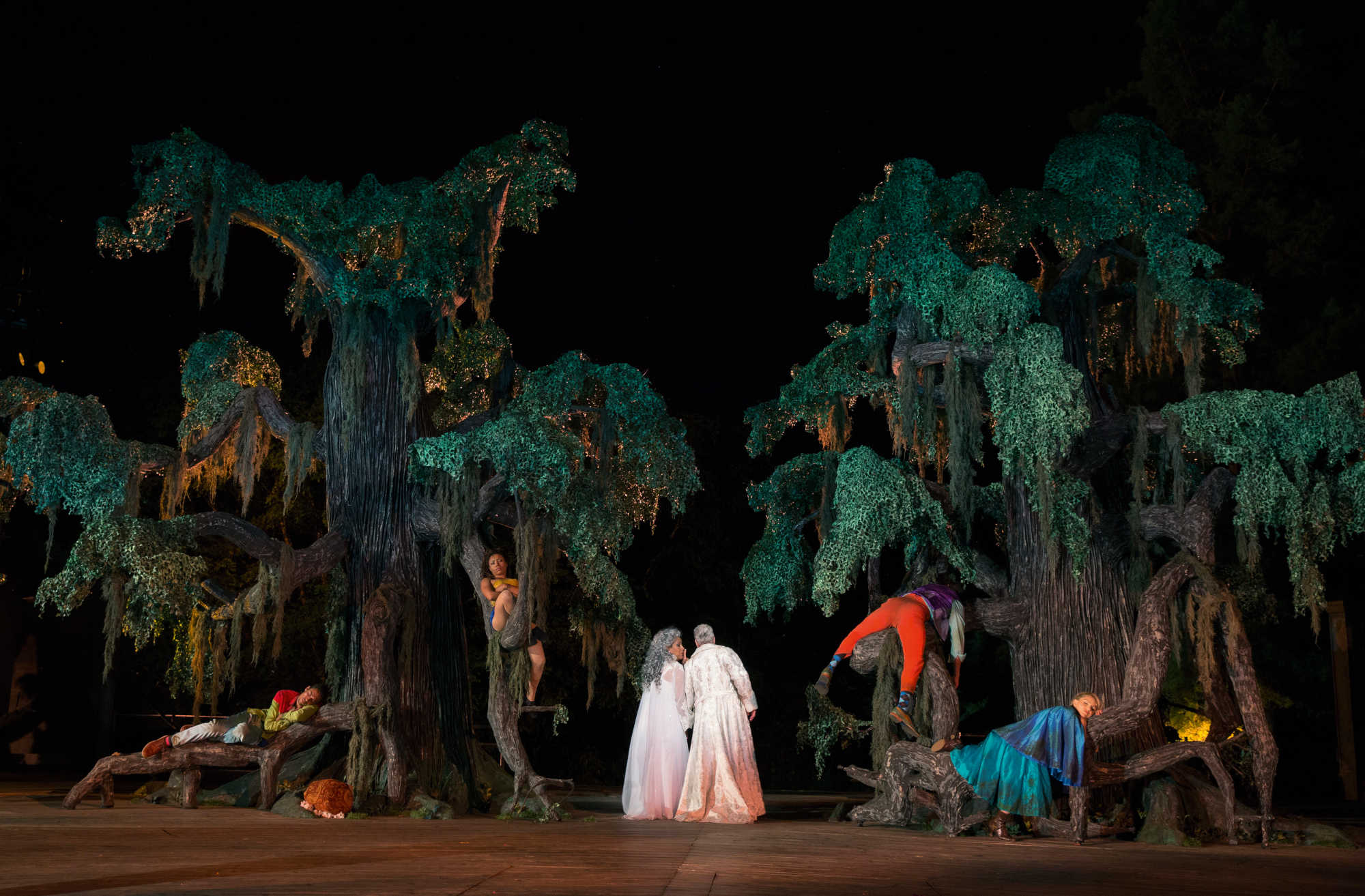 A Midsummer Night’s Dream, Delacorte Theater, Central Park, New York, 2017. Off-Broadway production of A Midsummer Night's Dream (2017) / Photos © Joan Marcus