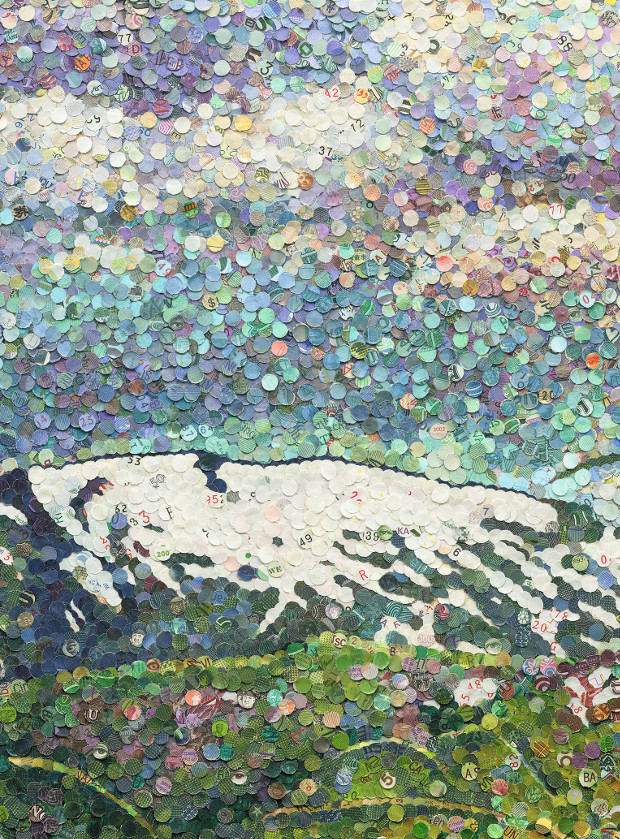 Artwork by Vik Muniz from Peter Marino: Art and Architecture