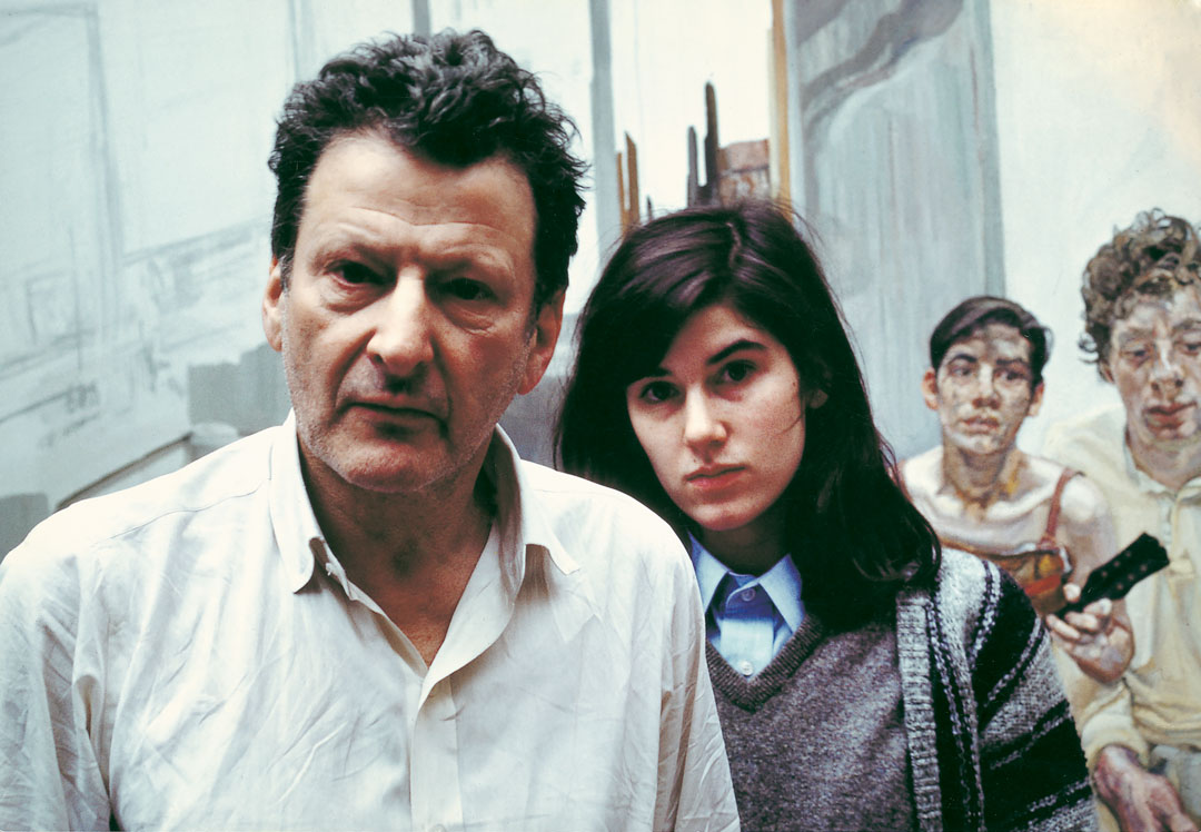 Bruce Bernard: Lucian Freud and Bella Freud, 1983.  © Estate of Bruce Bernard 