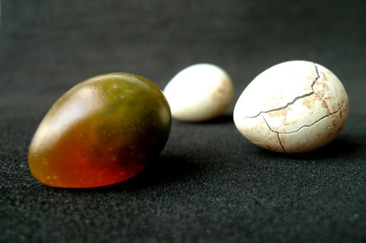 110 Year old quail eggs, as served at Benu
