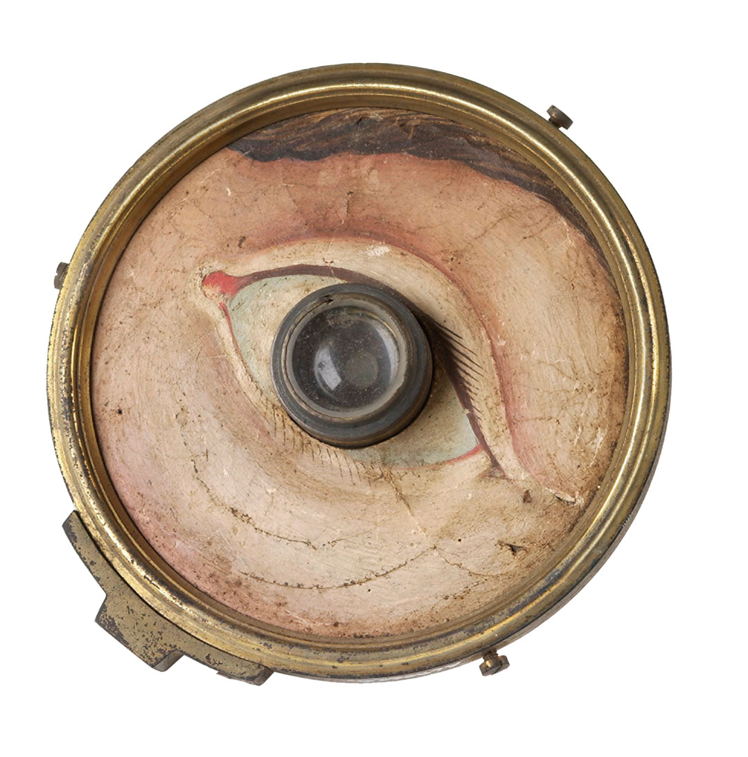 Eye teaching model, early 19th century, by W. and S. Jones, from Anatomy: Exploring the Human Body