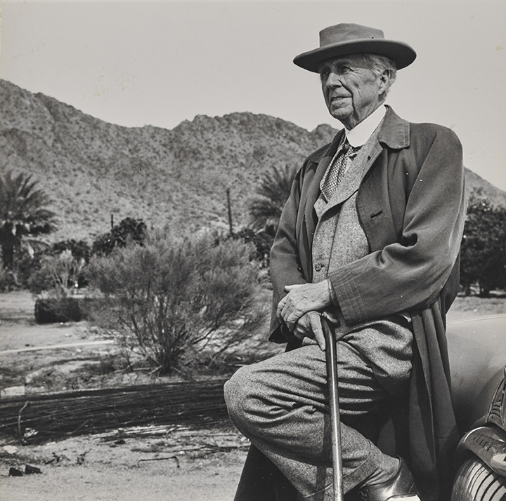 Unknown photographer. Frank Lloyd Wright. n.d. The Frank Lloyd Wright Foundation Archives (The Museum of Modern Art