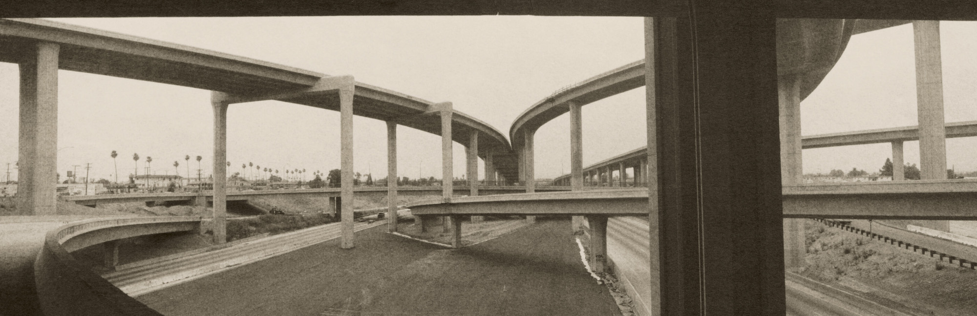 Untitled #3 (Freeways), 1994. Platinum print, 2 ¼ × 6 ¾ in. (5.7 × 17.1 cm). Picture credit: courtesy the artist and Regen Projects, Los Angeles; Lehmann Maupin, New York/Hong Kong/Seoul/London; Thomas Dane Gallery, London and Naples; and Peder Lund, Oslo