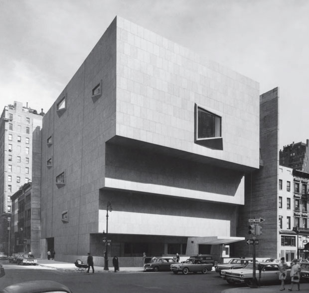 Whitney Museum of American Art, New York, New York, USA, 1966 by Marcel Breuer and Associates. From This Brutal World