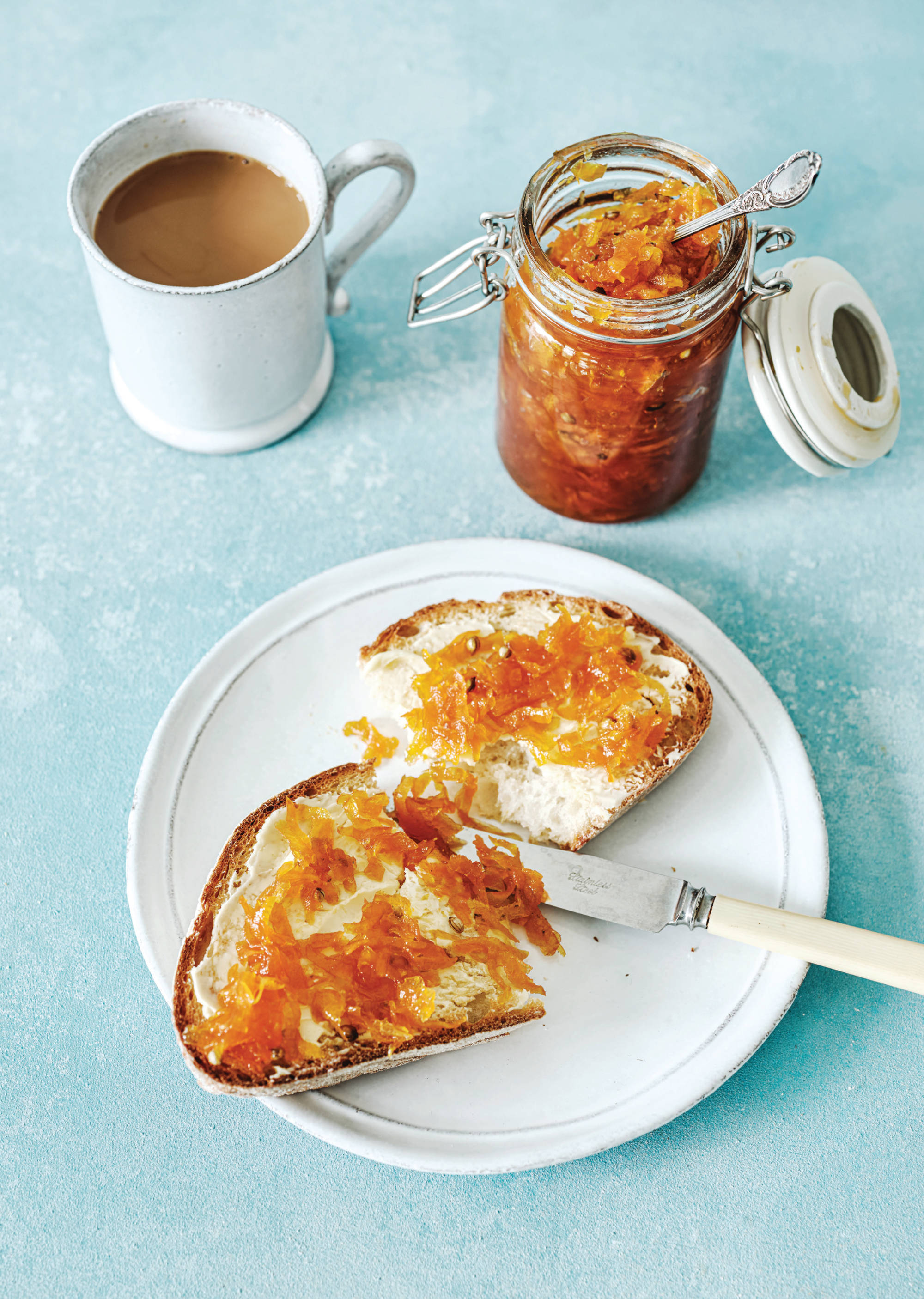 Carrot and clementine jam