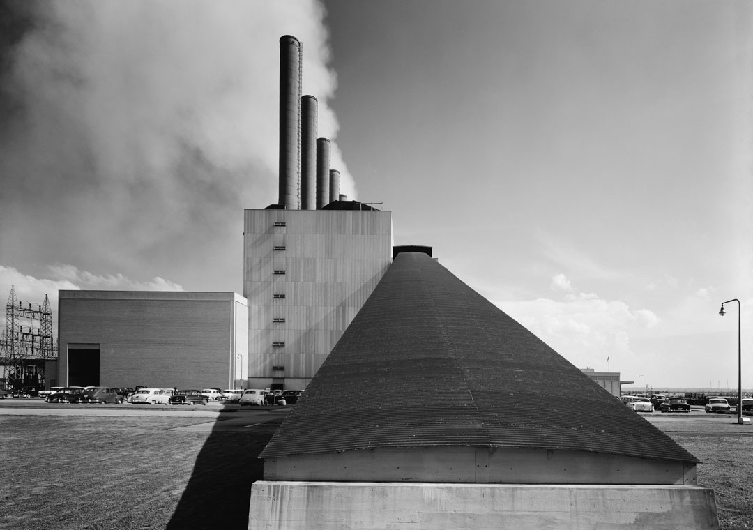 Ezra Stoller: TVA Johnsonville Fossil Plant (1951), Johnsonville, TN, 1955