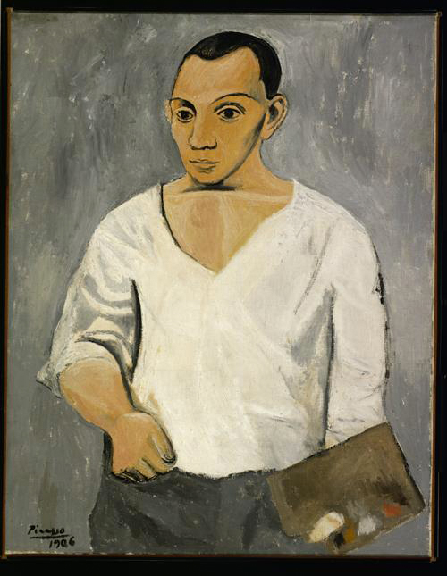 self portrait (1906) by Pablo Picasso