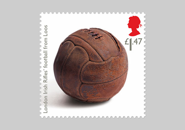 John Ross's football stamp from the Royal Mail's new range