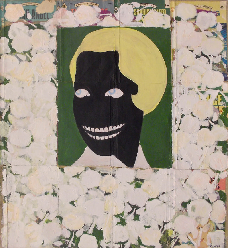 Dark Angel (1989) by Kerry James Marshall