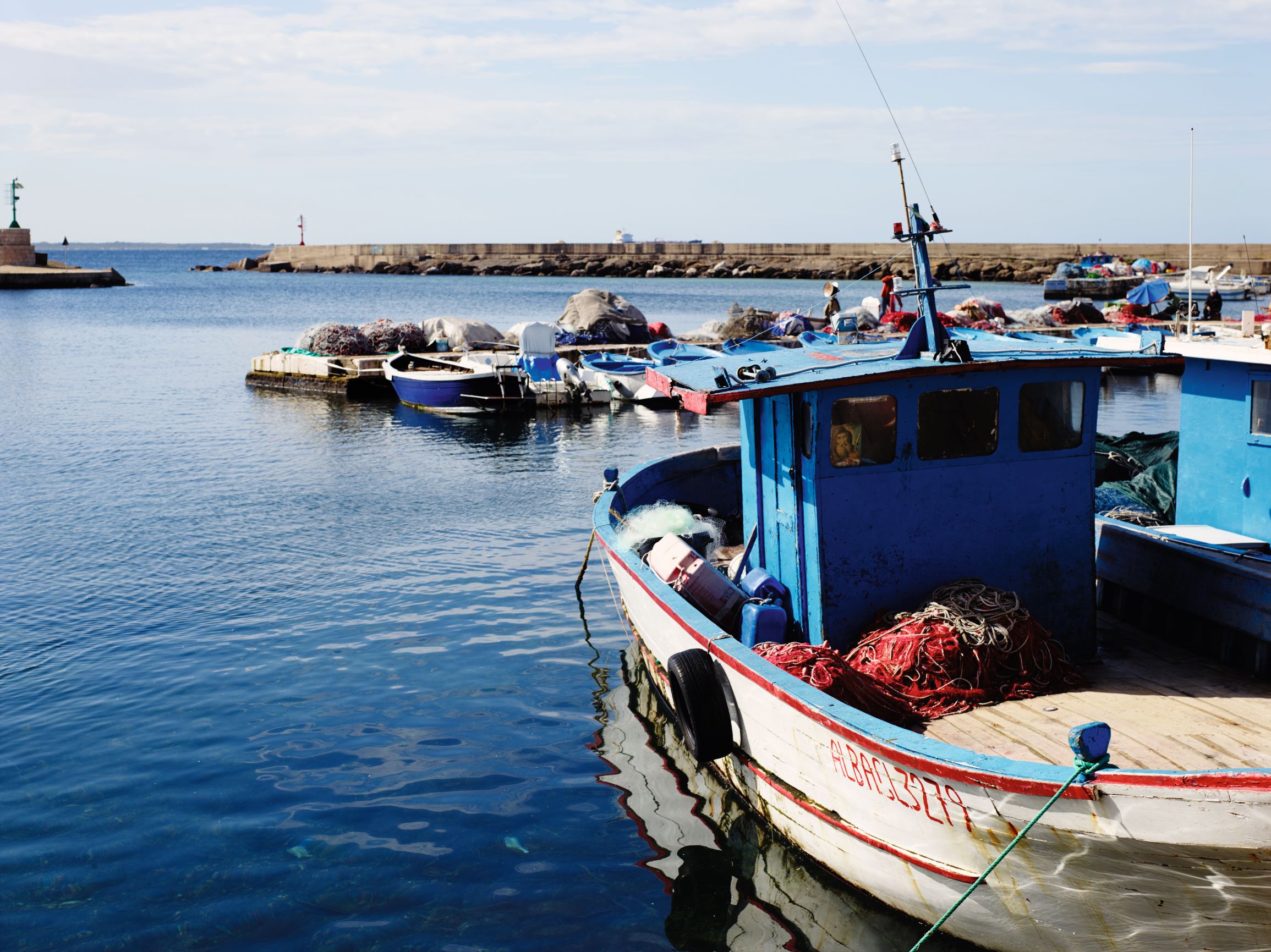 Gallipoli in Puglia, southern Italy. As featured in our book Puglia