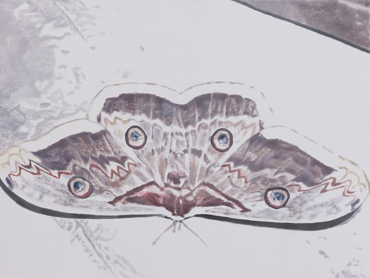 Butterfly (2010) by Luc Tuymans