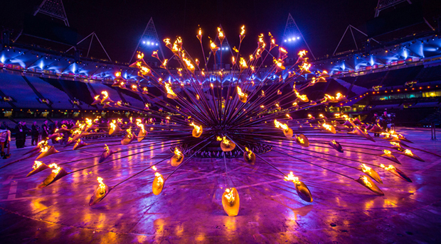 New video shows creation of the Olympic cauldron