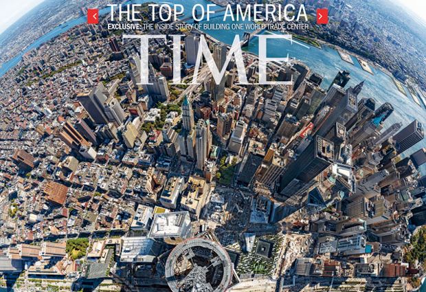 Time magazine captures One World Trade