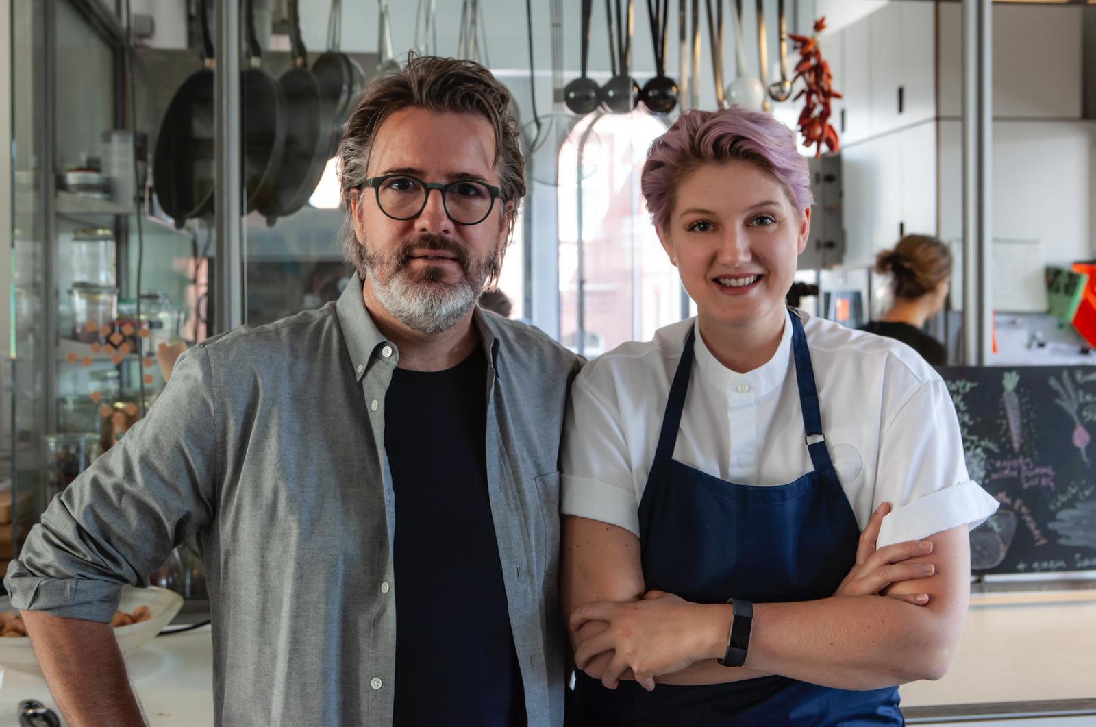 Olafur Eliasson and his sister Victoria Eliasdottir. Image courtesy of Studio Olafur Eliasson's Instagram