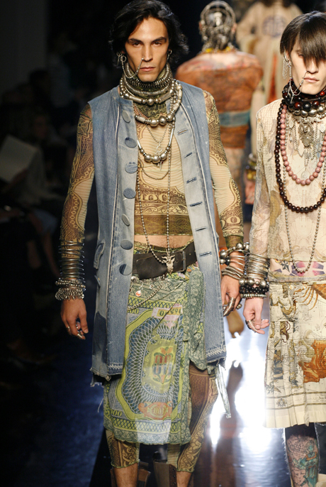 Jean Paul Gaultier Spring 2012 Menswear Fashion Show