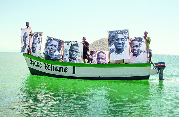 Fisherman, Mangochi, Malawi, 2013. From JR: Can Art Change the World