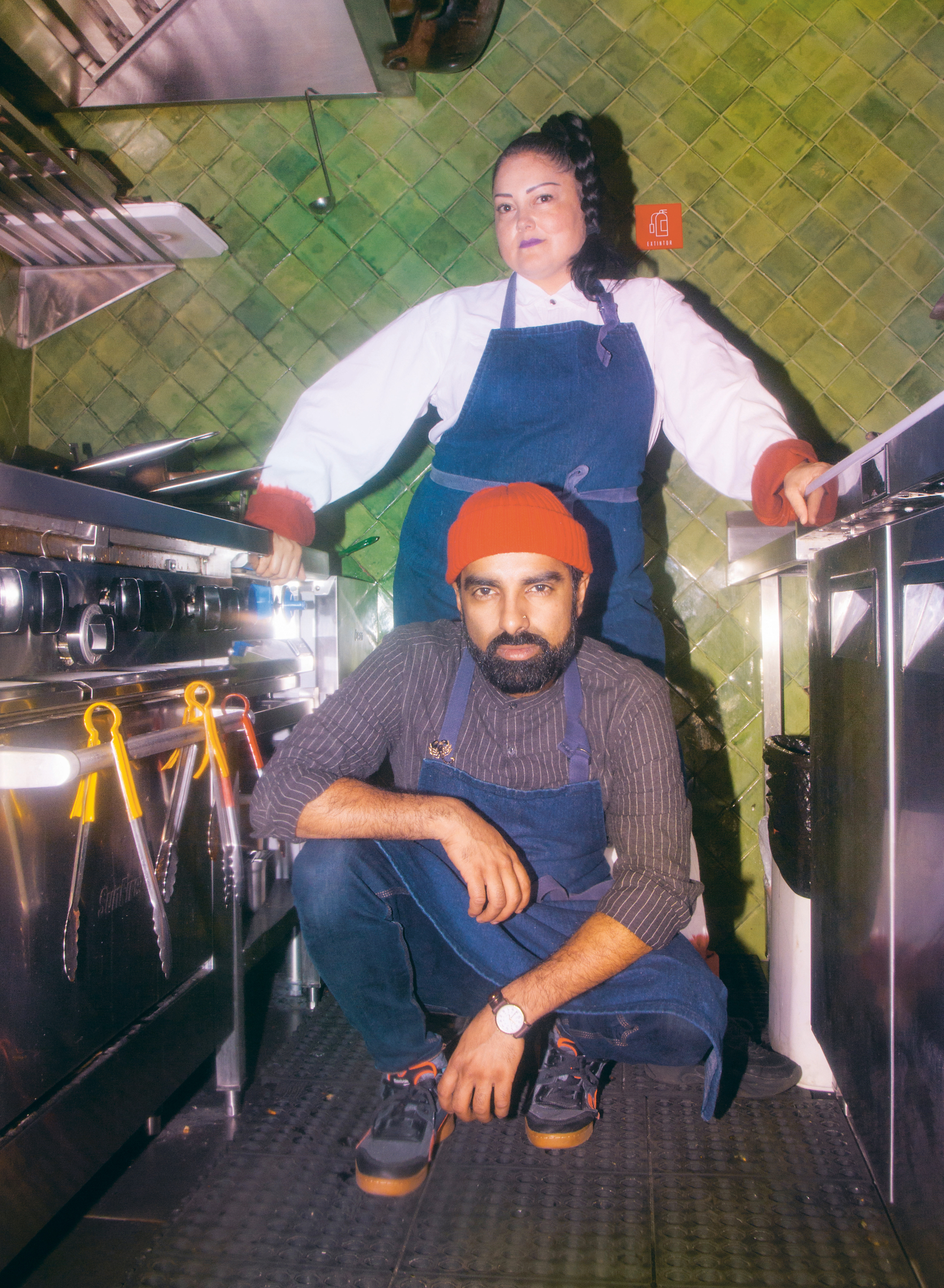 Norma Listman and Saqib Keval. Photo by Ana Lorenzana