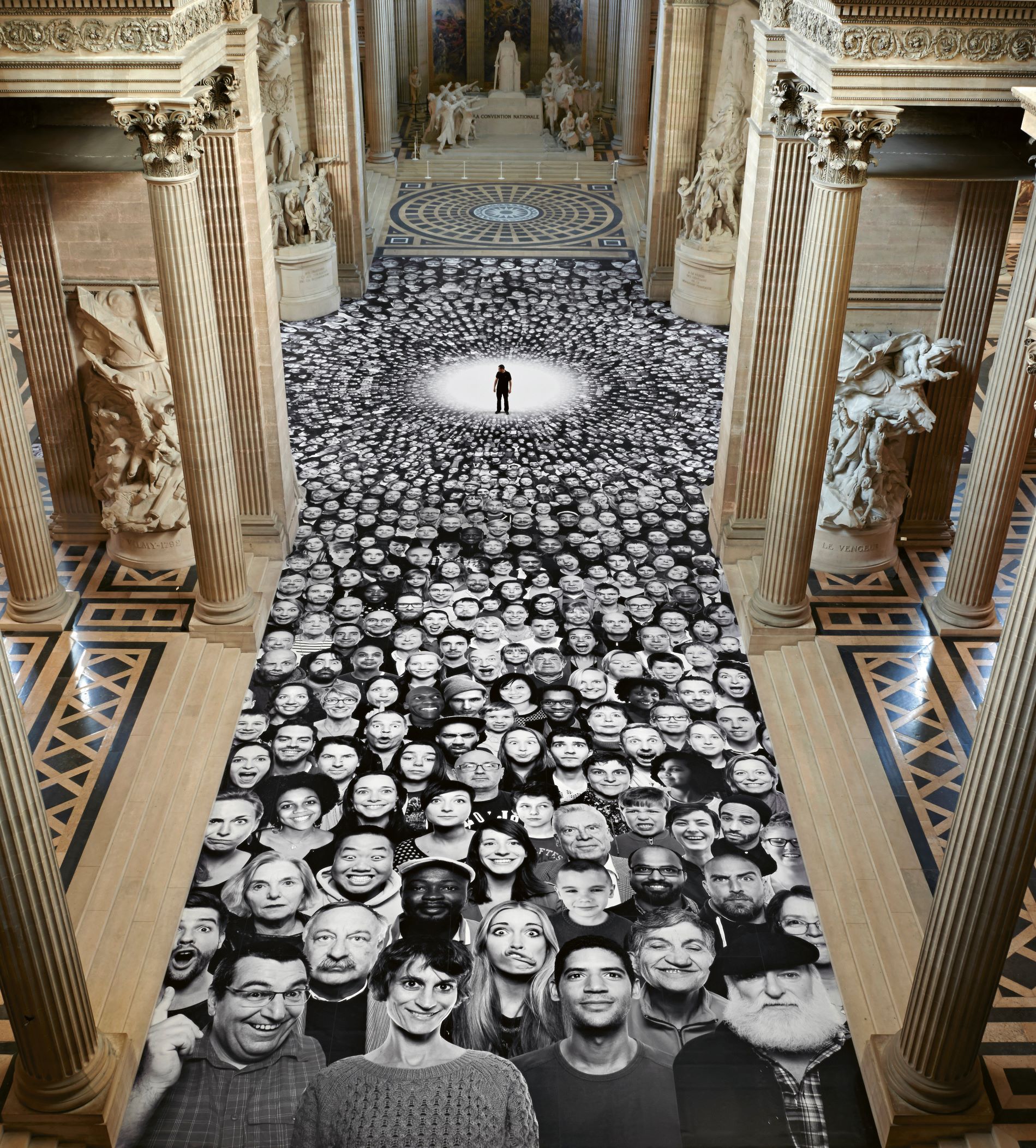 Inside Out, The nave, Pantheon, Paris, France, 2014