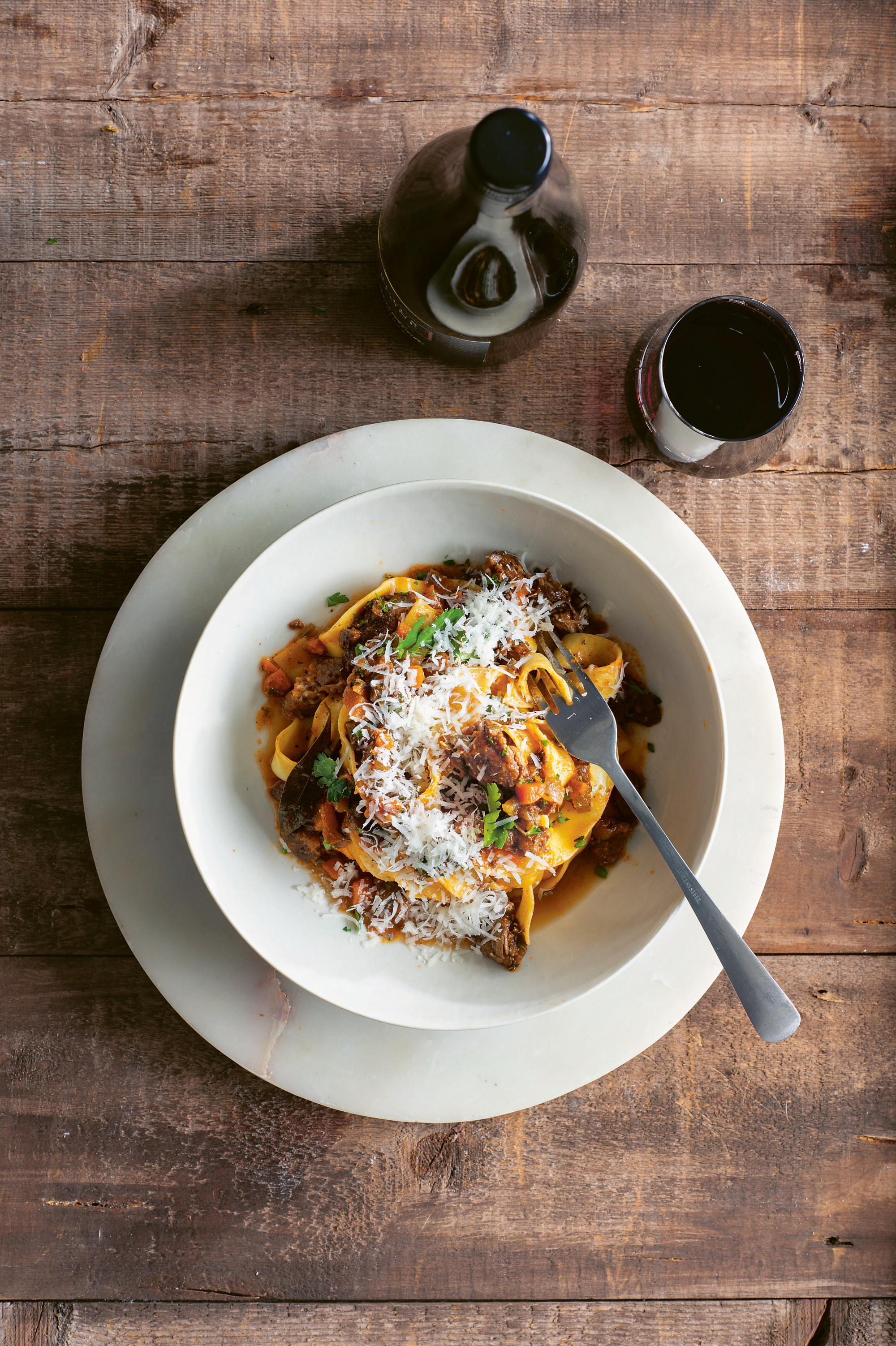 Lamb ragù pappardelle