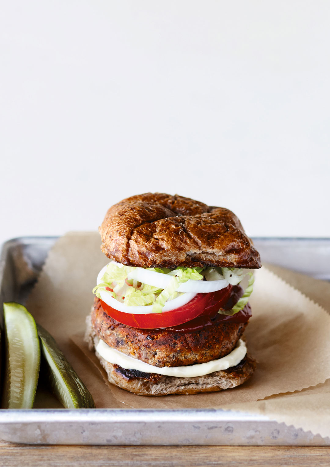Hazelnut And Bean Burger - from Vegan: The Cookbook