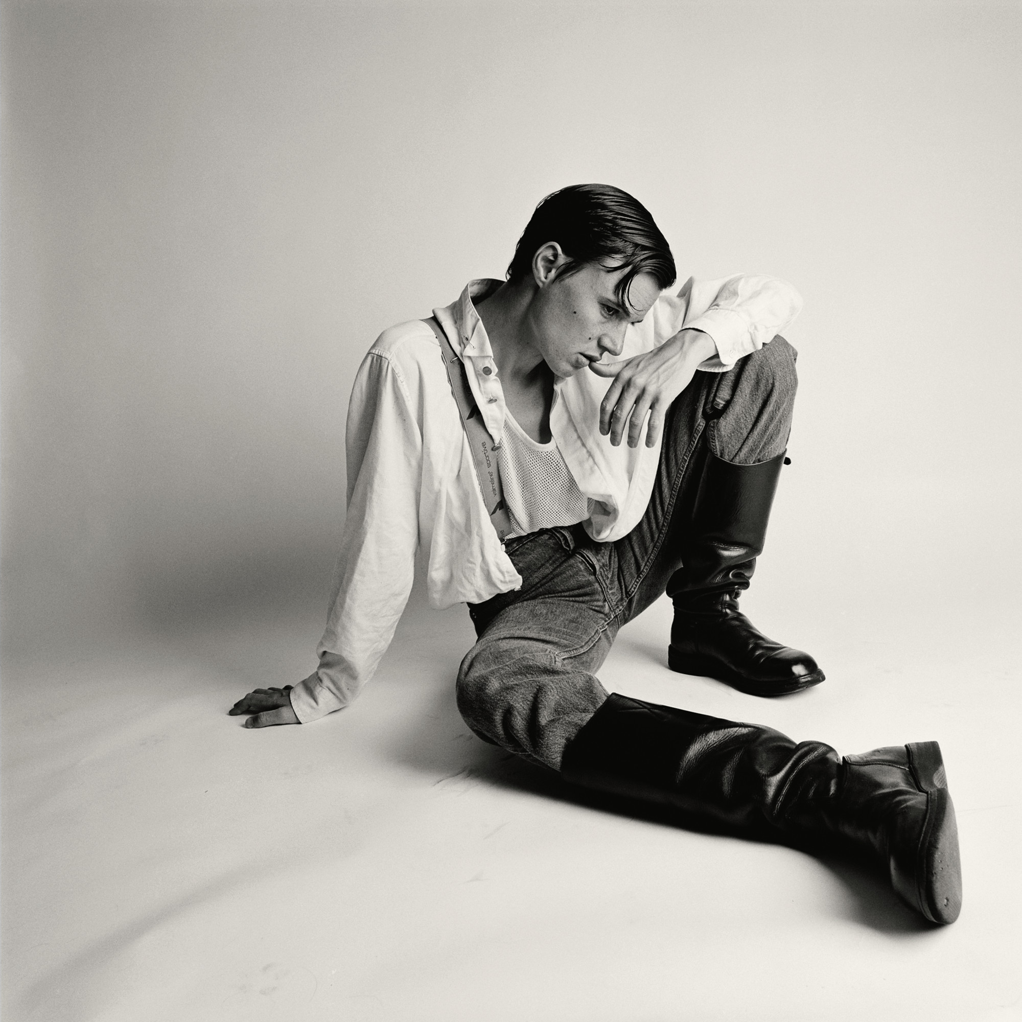 Angela (boots), 1992. Inkjet print, 8 × 8 in. (20.3 × 20.3 cm). Courtesy the artist and Regen Projects, Los Angeles; Lehmann Maupin, New York/Hong Kong/Seoul/London; Thomas Dane Gallery, London and Naples; and Peder Lund, Oslo. From Girlfriends (1987–2009)