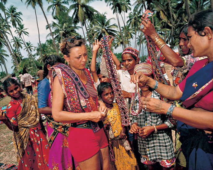 Martin Parr, Goa, India from the series Small World (1987-1994)